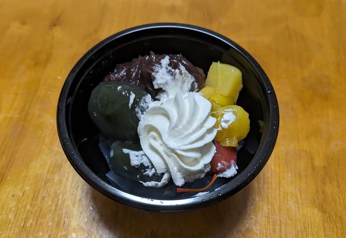 具材を乗せるときに崩れる