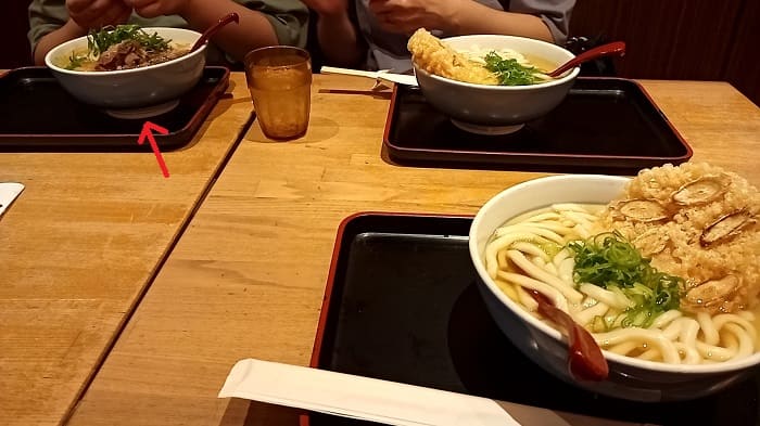 因幡うどんの肉うどん
