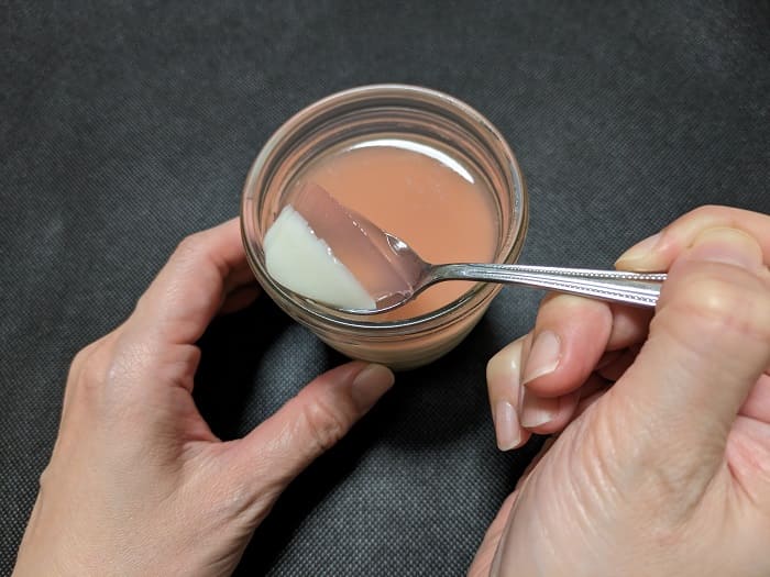 ミルクプリンが繊細に調理