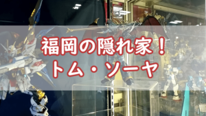 福岡の隠れ家！ホビーショップ【トム・ソーヤ】で見つけたプラモデル愛