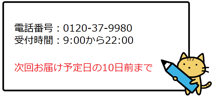 こどもバナナ青汁の解約手続きの電話番号