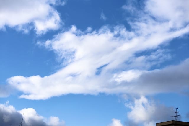 龍神雲を画像で確認するポイント