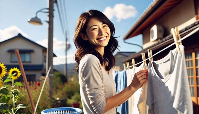 シルキーナノバブル洗濯ホースの効果