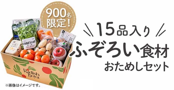 らでぃっしゅぼーやお試しセット
